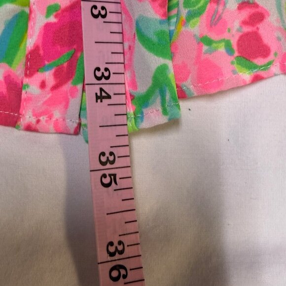 Lilly Pulitzer Carolane Dress Women’s M Resort White Pear Necessities EUC - Picture 10 of 10